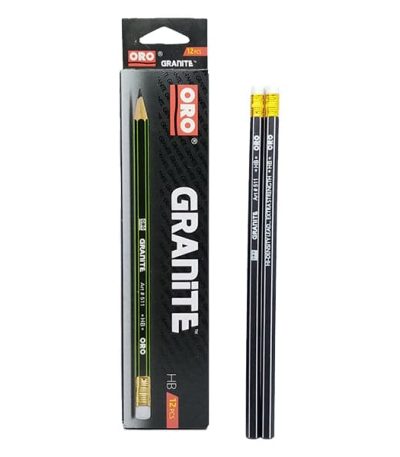 Oro Granite Lead Pencil Pack of 12