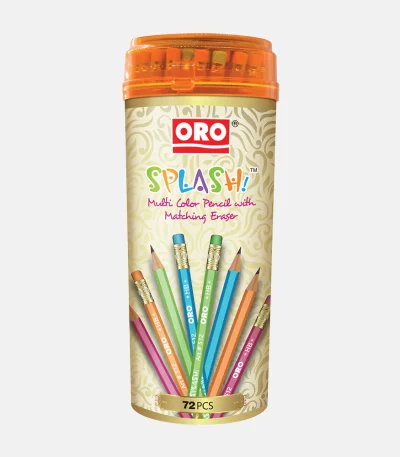 Oro Splash Pencil Jar Pack of 72