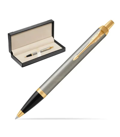 Parker Jotter Brushed Metal Ballpoint Pen GT (Core Series)