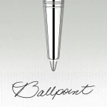 Parker Roller Ballpoint Refill Black Medium 0.7mm