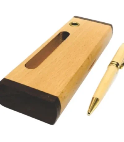 Pen Box Vch Wooden Alif