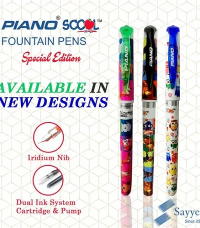 Piano Schol Fountain Pen Special Edition Pack of 10