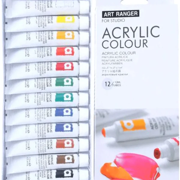 Poster Paint 12Pcs Set 15ml - WX02.T12015-1 Art Rangers