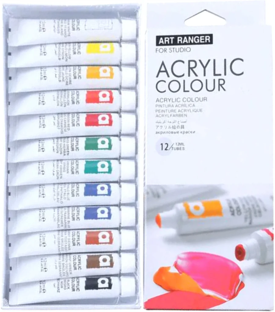 Poster Paint 12Pcs Set 15ml - WX02.T12015-1 Art Rangers