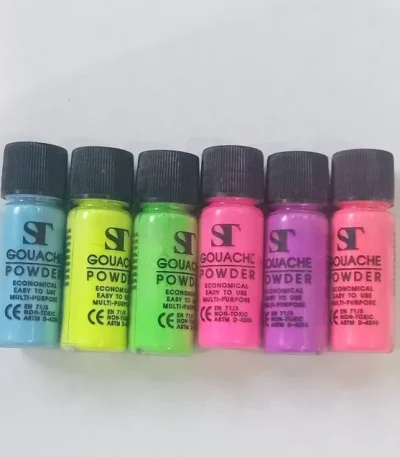 ST Gouache Powder In Fluorescent Colors