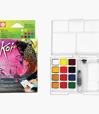 Sakura Koi Neon Watercolor Set Of 12