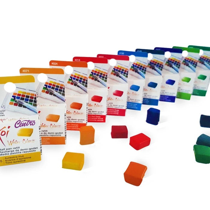 Sakura Koi Water Colors Half Pan Refill Sakura Koi Water Colors Half Pan Refill