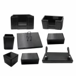 Senator Rexine Leather Desk Organizer 8pcs Set #20