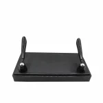 Senator Rexine Leather Office Desk Organizer 7pcs Set With Watch #20(Black)