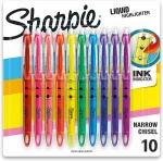 Sharpie Liquid Chisel Tip Highlighters Pack of 10