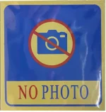 Sign Sticker 3x3 Golden