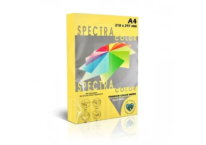 Spectra Color Paper 80gm Pack of 100 Sheets