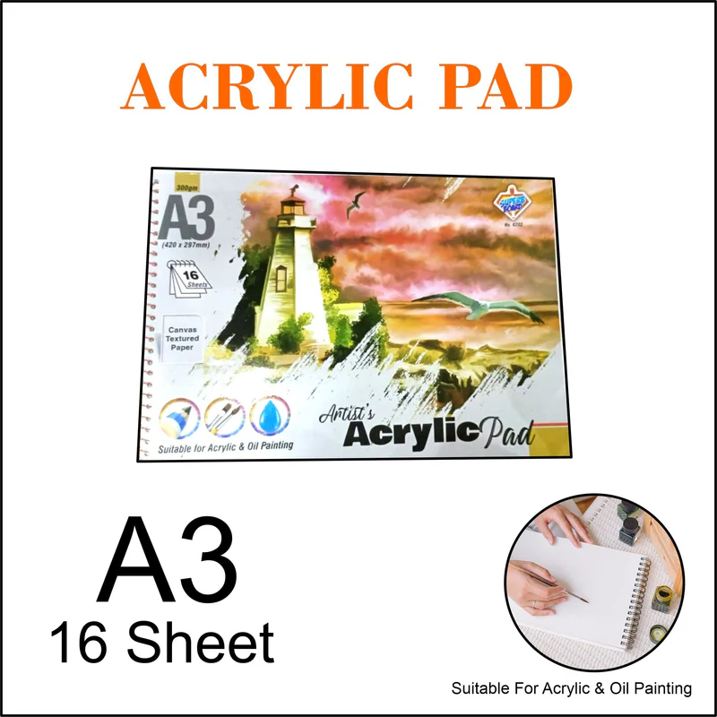 Superb Board Acrylic Pad A3- Superb Board Acrylic Pad A3