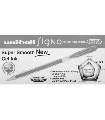 Uni Ball Signo Gel Pen 0.7mm 1pc