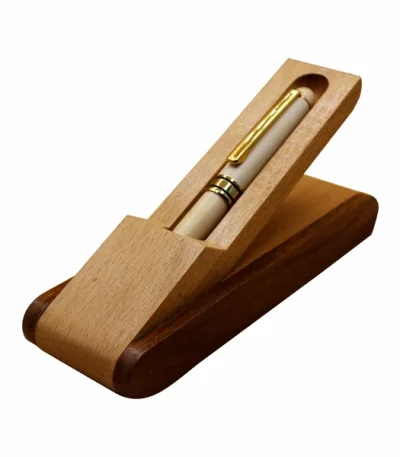 Wooden Pen Box